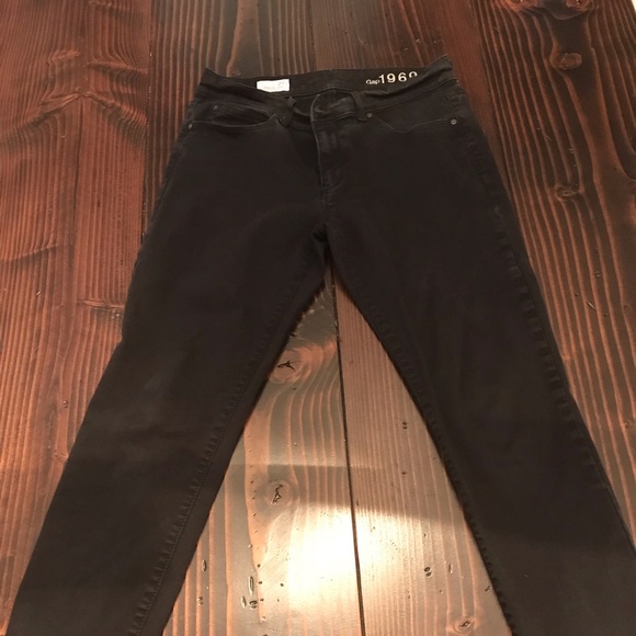 GAP Pants - Gap black skinny jeans size 27s